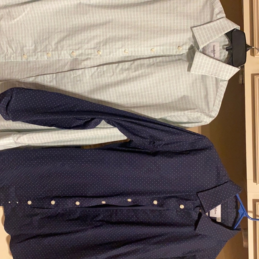 Good fellow men’s 15-15.5 neck slim fit